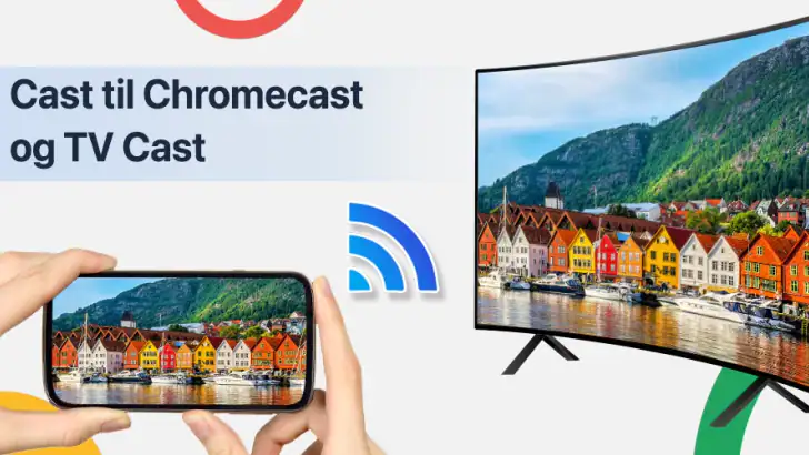 Cast for Chromecast & TV Cast feature graphic