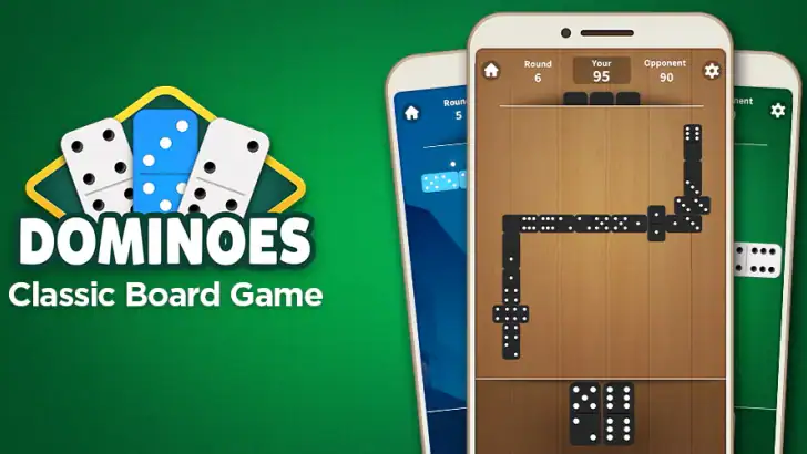 Classic Dominoes: Dominos Game feature graphic