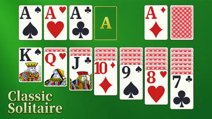 Classic Solitaire - Kortspill feature graphic