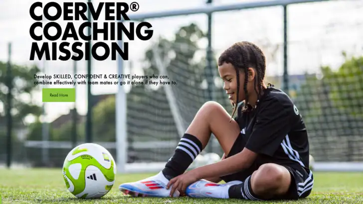 Coerver Soccer Skills feature graphic