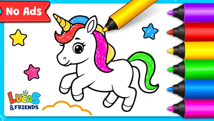 Coloring Games: Color & Paint feature graphic
