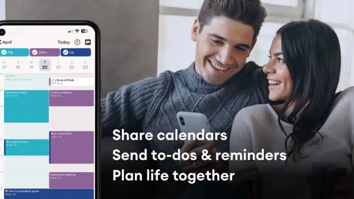 Cupla Shared Couple Calendar feature graphic