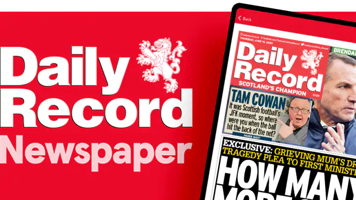 Daily Record Newspaper feature graphic