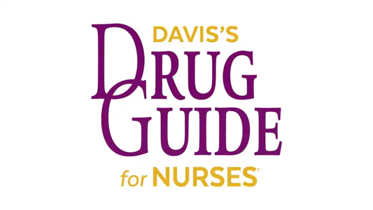 Davis's Drug Guide for Nurses feature graphic