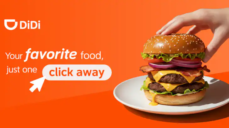 DiDi Food: Express Delivery feature graphic