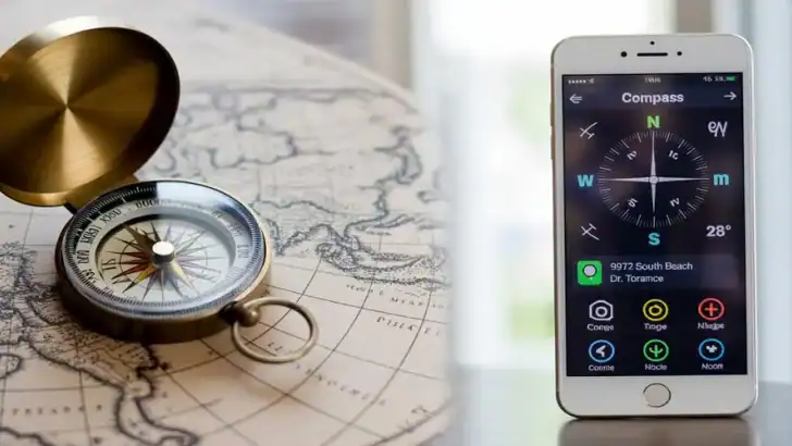 Digital Compass for Android feature graphic