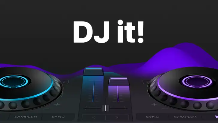 Dj it! – Musikkmikser feature graphic