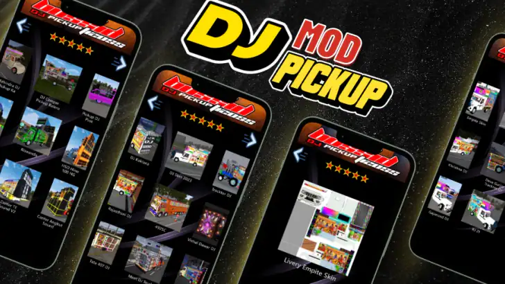 DJ Pickup Mod Bus Simulator feature graphic