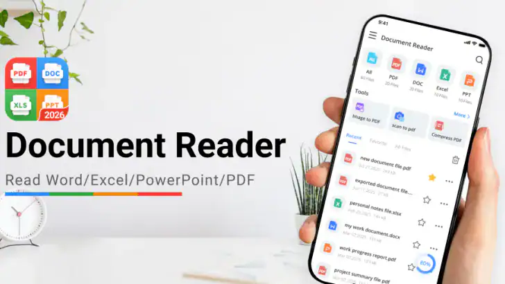 Document Reader - PDF Editor feature graphic