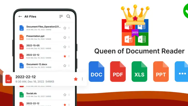 Document Reader & Viewer feature graphic