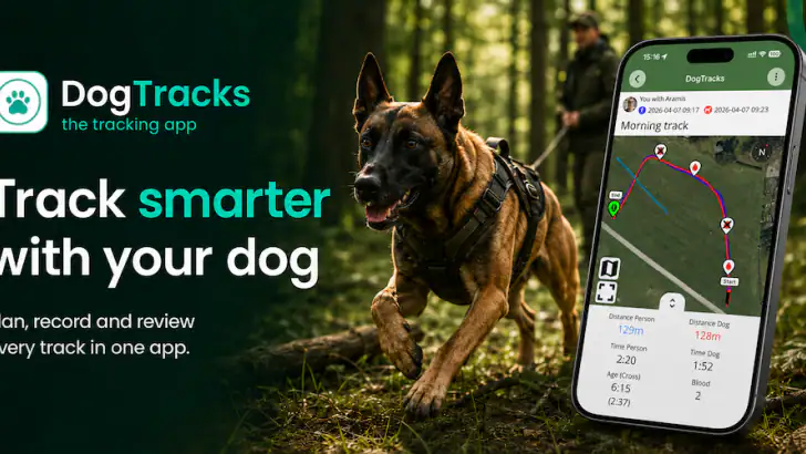 DogTracks - Tracking Training feature graphic