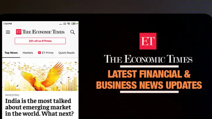 Economic Times : Business News feature graphic