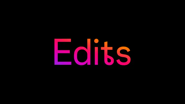 Edits: Videoredigerer feature graphic