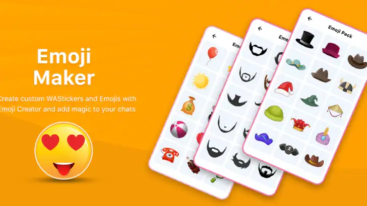 Emoji Creator : Emoji Maker feature graphic