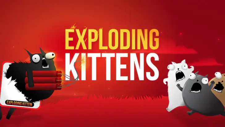 Exploding Kittens® feature graphic