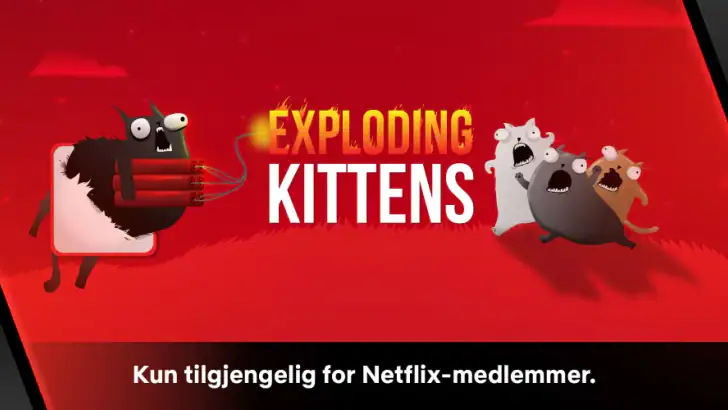 Exploding Kittens NETFLIX feature graphic