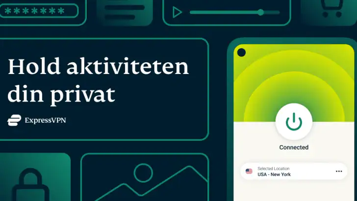 ExpressVPN: raskt og trygt VPN feature graphic