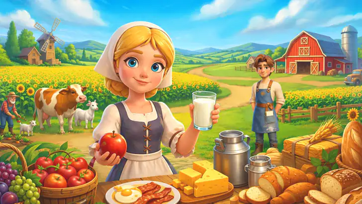 Family Farm Merge feature graphic