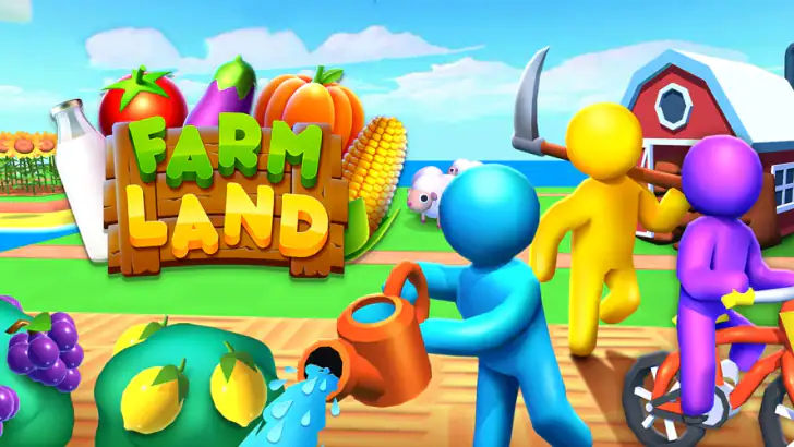 Farm Land: Farming Life Game feature graphic