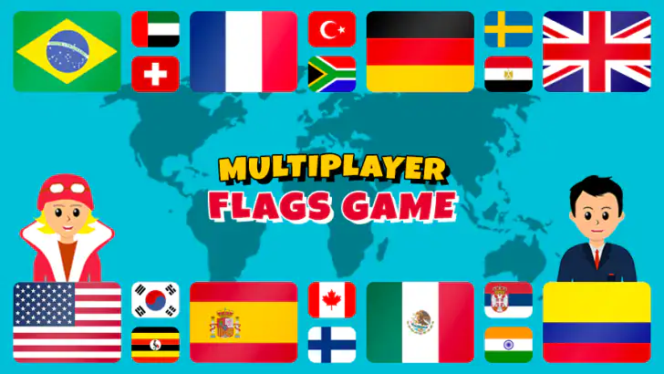 Flagg 2: Geografi Quiz feature graphic