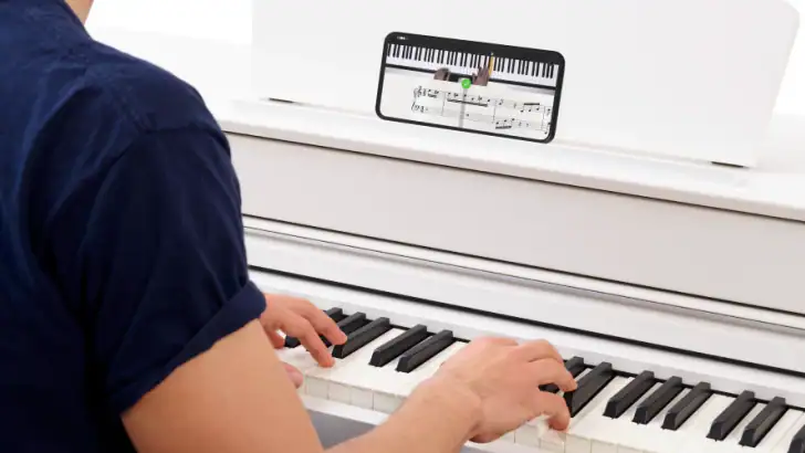 flowkey: Learn piano feature graphic