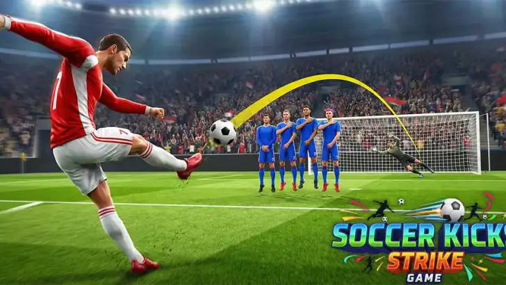 Football Kicks Strike Game feature graphic