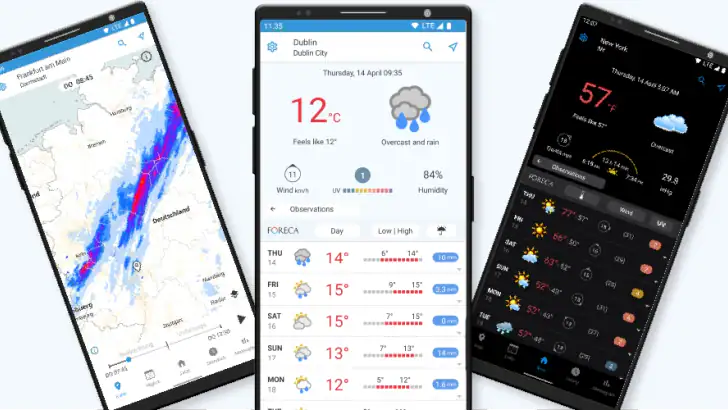 Foreca Weather feature graphic
