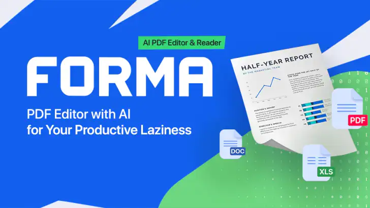 Forma: PDF Editor & Converter feature graphic