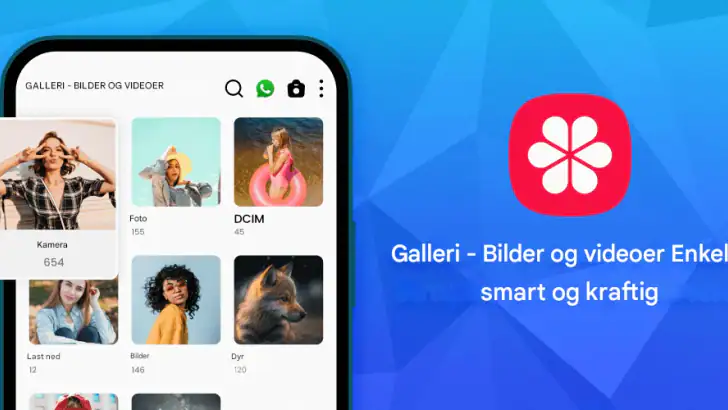 Galleri - Bilder Videoer feature graphic