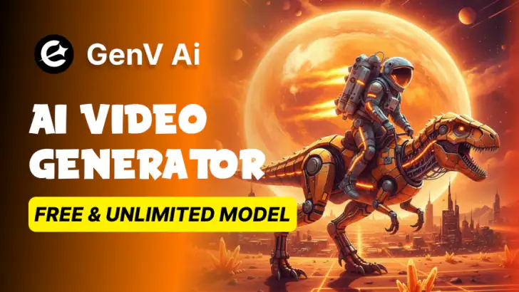 GenV - AI Video Generator feature graphic