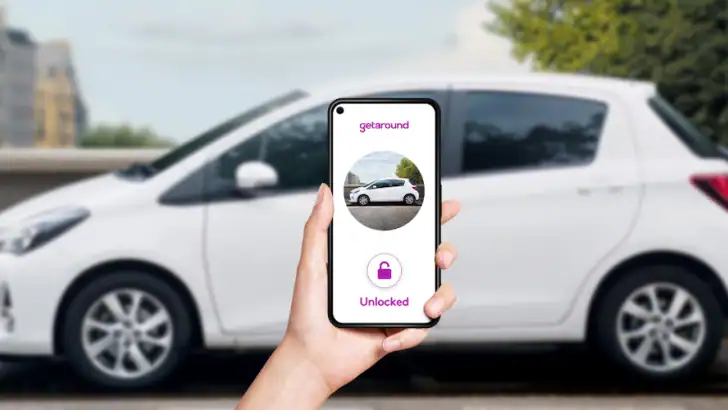 Getaround - leiebil feature graphic