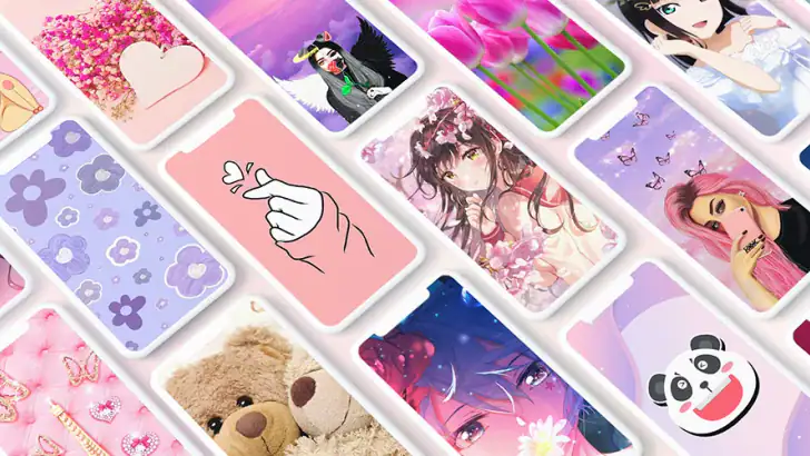 Girly Wallpapers feature graphic