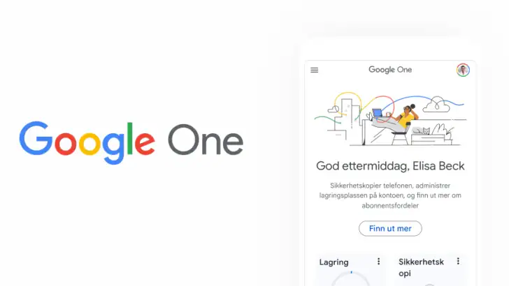 Google One feature graphic