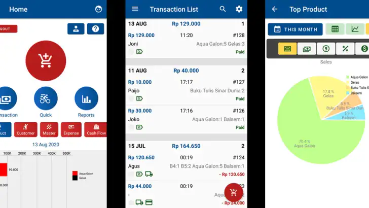 Griyo Pos - POS and Cashflow feature graphic