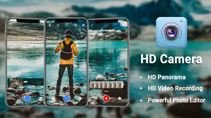 HD-kamera for Android feature graphic