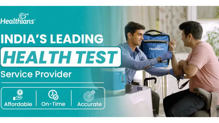 Healthians -Full Body Checkup feature graphic