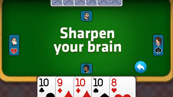 Hearts: Classic Card Game feature graphic