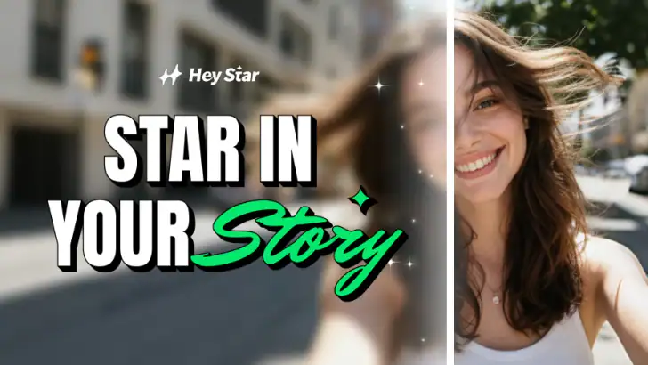 HeyStar feature graphic