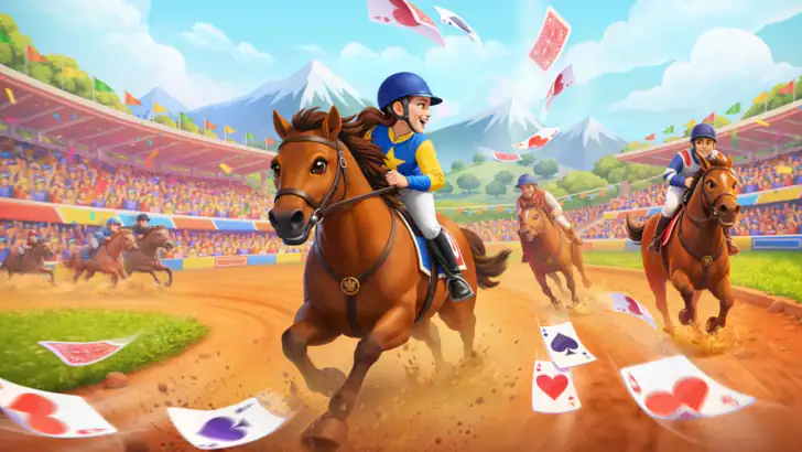 Horse Racing Solitaire feature graphic