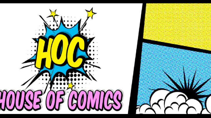 House of Comics feature graphic