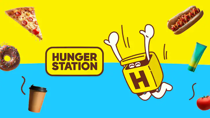 HungerStation - Food Delivery feature graphic