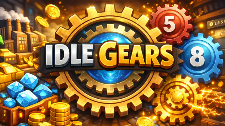 Idle Gears: Tycoon Empire feature graphic