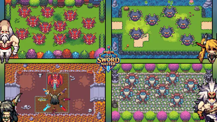 Idle Sword Master feature graphic