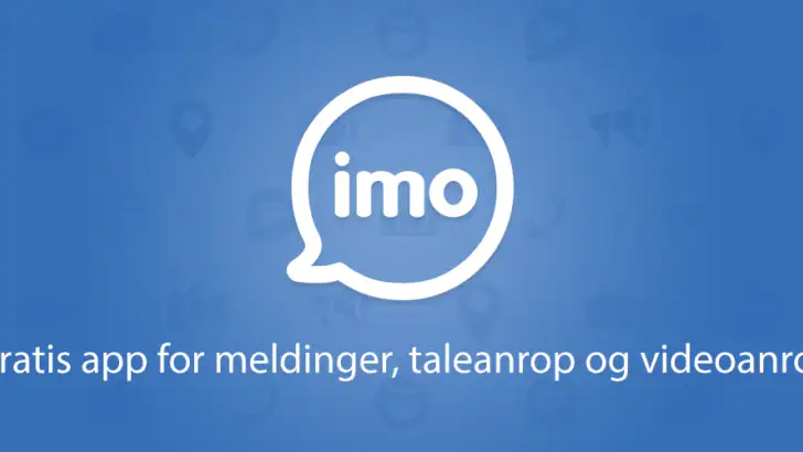 imo - group video calls feature graphic