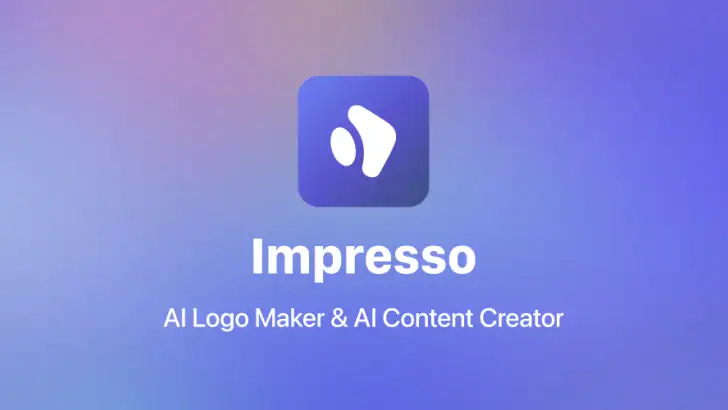 Impresso - Video & Logo Maker feature graphic
