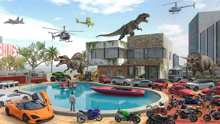 Indian Bike Driving Sim 3D feature graphic