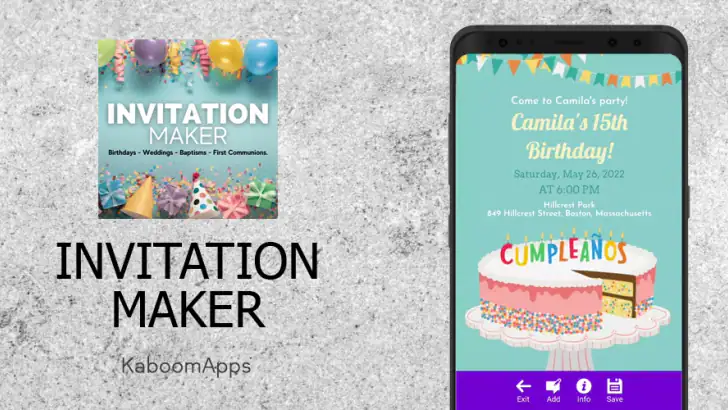 Invitation Maker－Card Creator feature graphic
