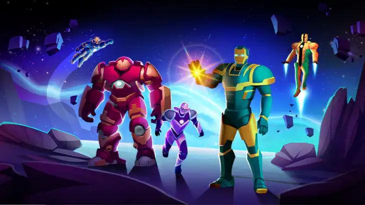 Iron Suit: Superhero Simulator feature graphic