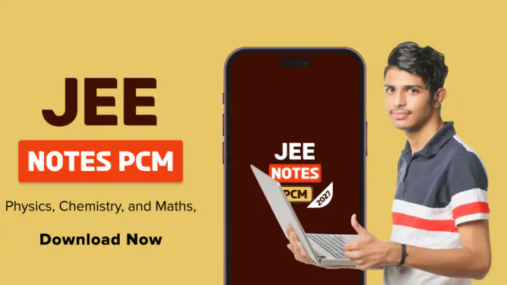 JEE notes 2027 feature graphic