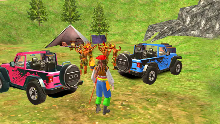Jeep Driving Offline Games feature graphic
